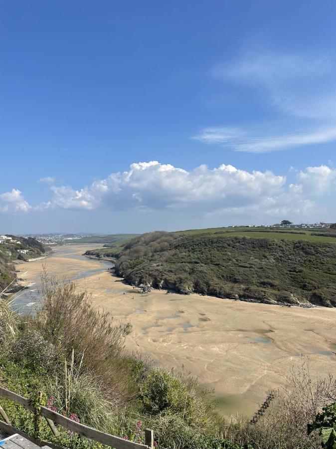 Apartment Chatsworth Riverscape: Gannel View Near Newquay Beaches *
